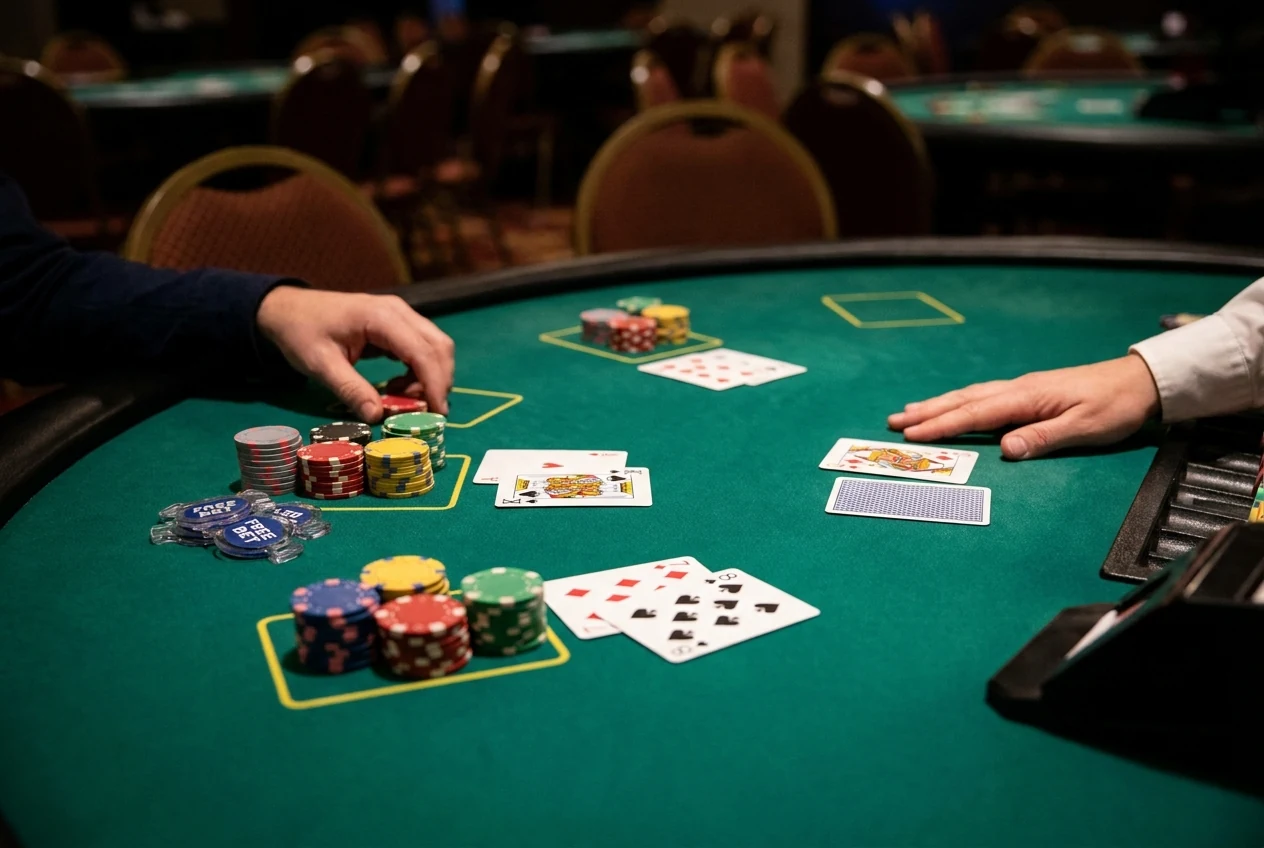 Free Bet Blackjack at Zoome Casino